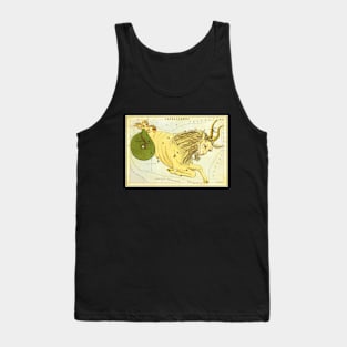 Capricorn the Goat, from Urania's Mirror, Vintage Signs of the Zodiac Tank Top